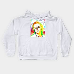 Thomas Gray Colourful Portrait | Thomas Gray Artwork 11 Kids Hoodie